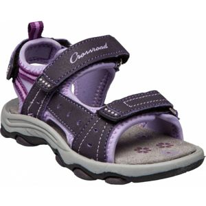Crossroad MEGAN II fialová 32 - Dětské sandály