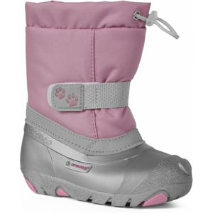 Spirale CERRO růžová 30 - Dětská zimní obuv