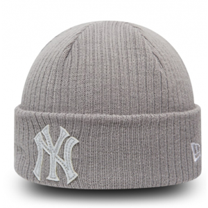 New Era FISHERMAN FELT NEW YORK YANKEES šedá UNI - Pánská klubová zimní čepice